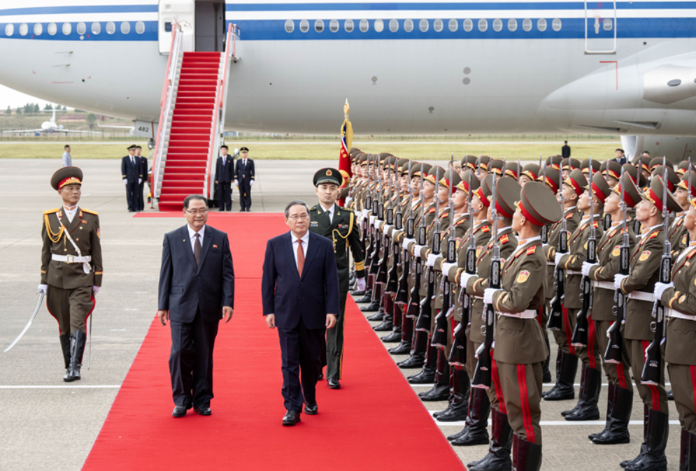 李强赴平壤出席朝鲜劳动党建党80周年庆祝活动并对朝鲜进行正式友好访问