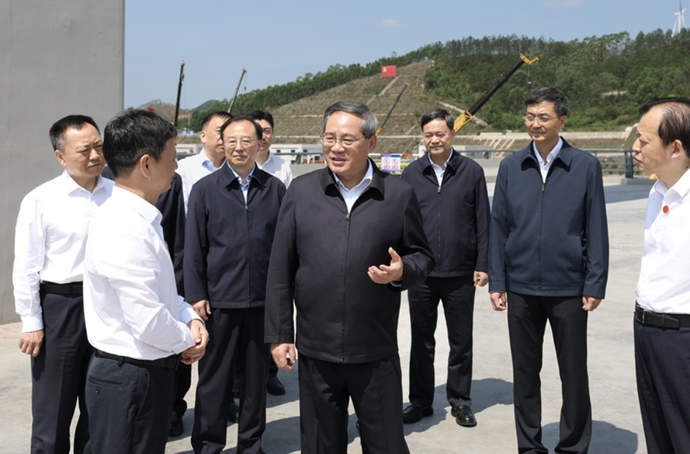李强在广西调研时强调 加快推进水网建设 全面提升综合效益 为经济社会发展提供基础支撑和重要保障